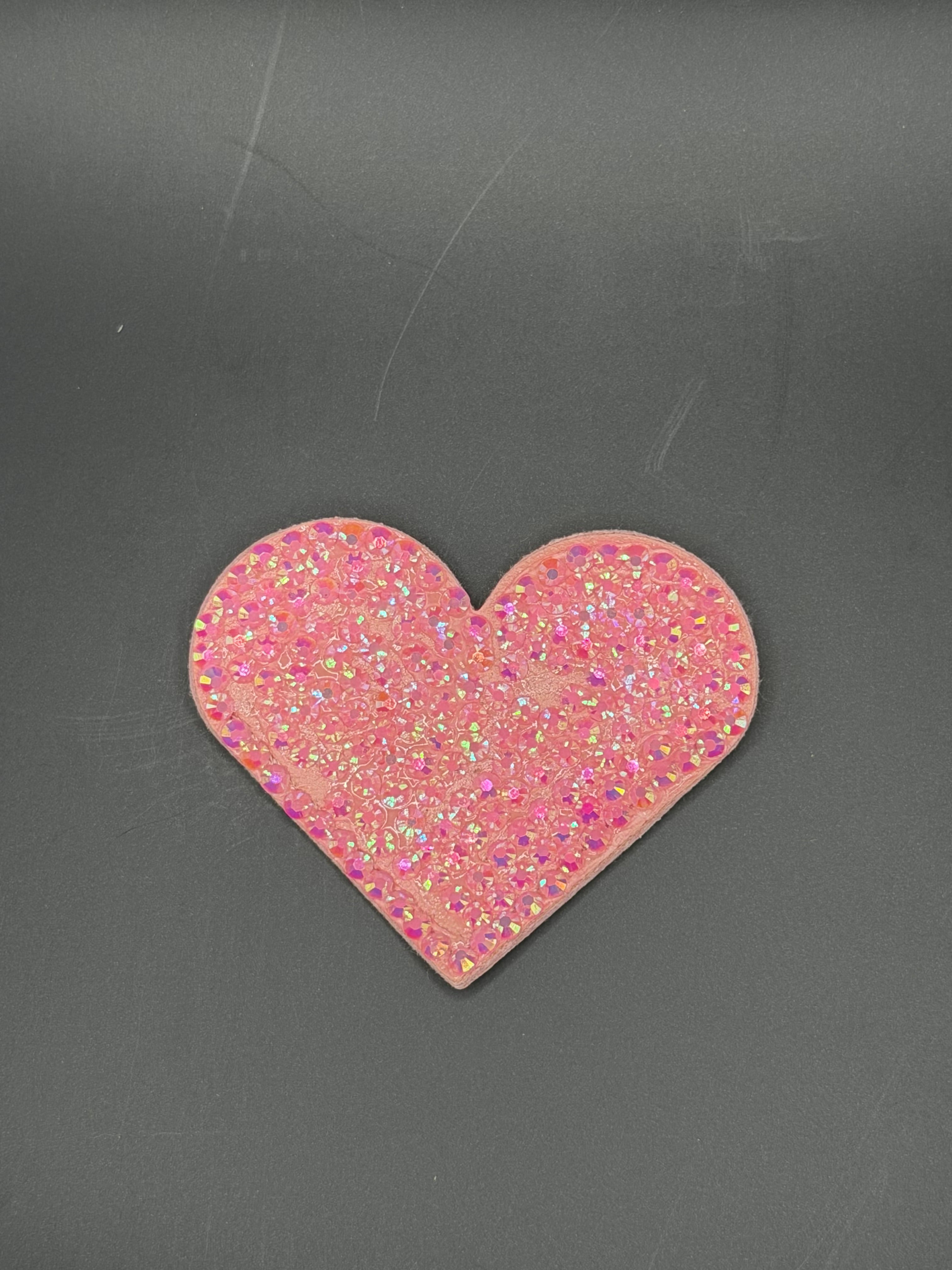 Sparkle heart bookmark