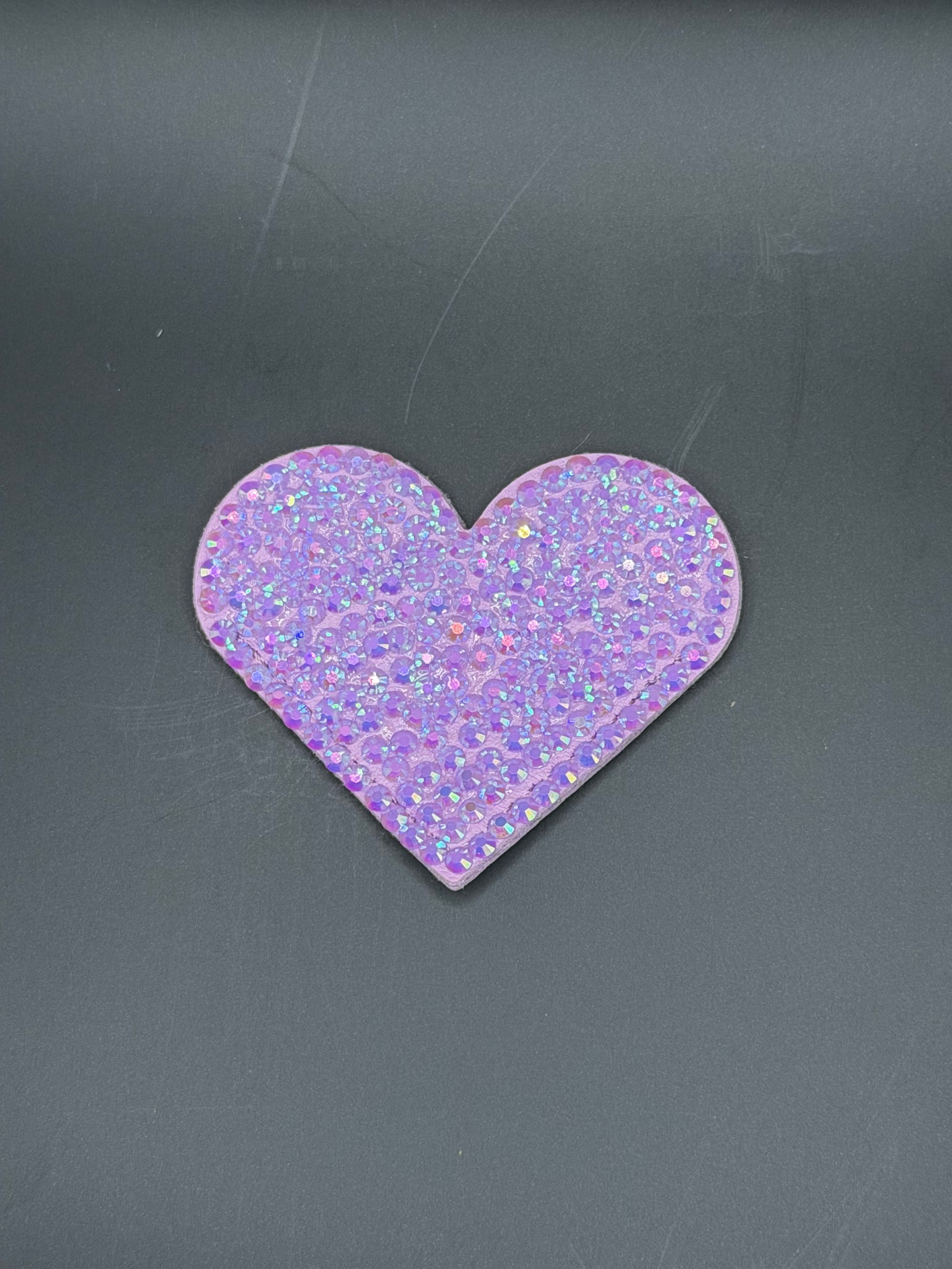 Sparkle heart bookmark