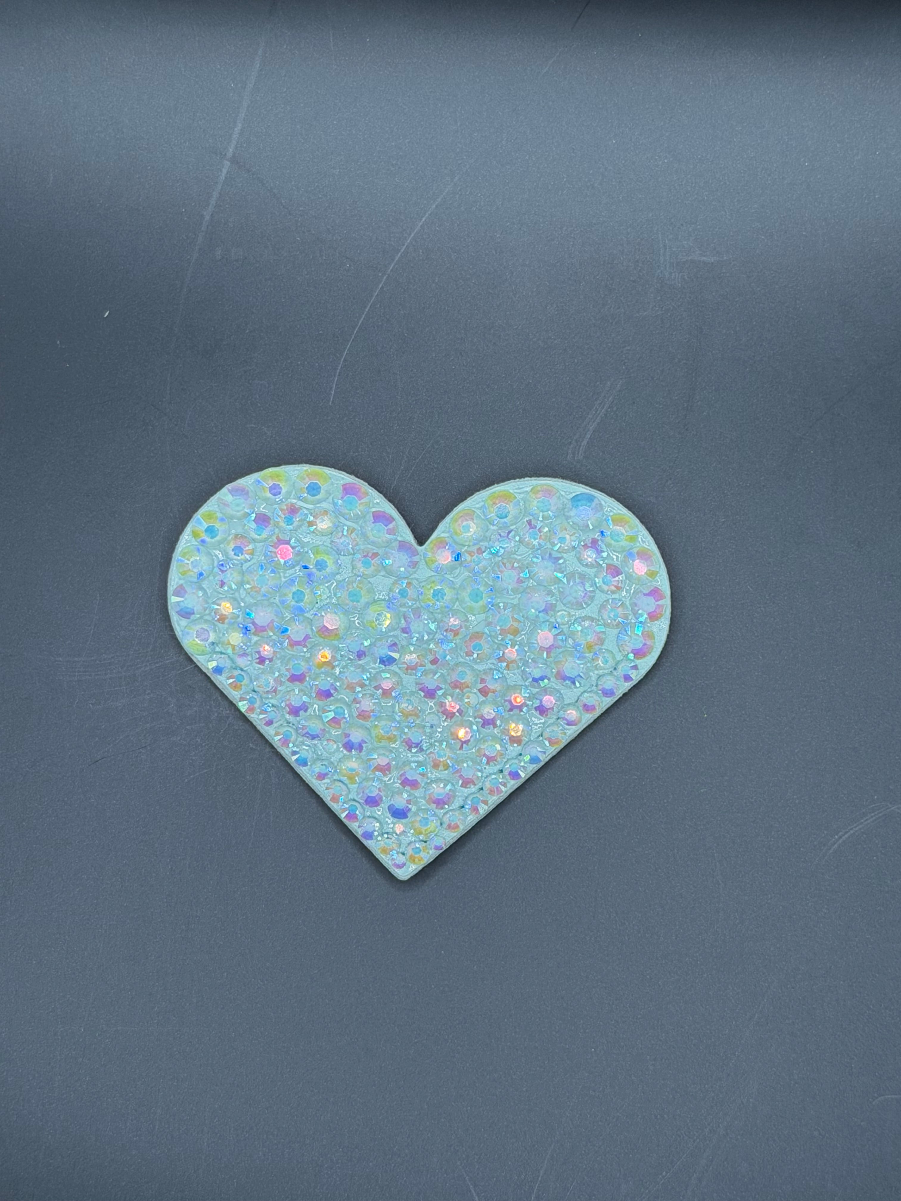 Sparkle heart bookmark