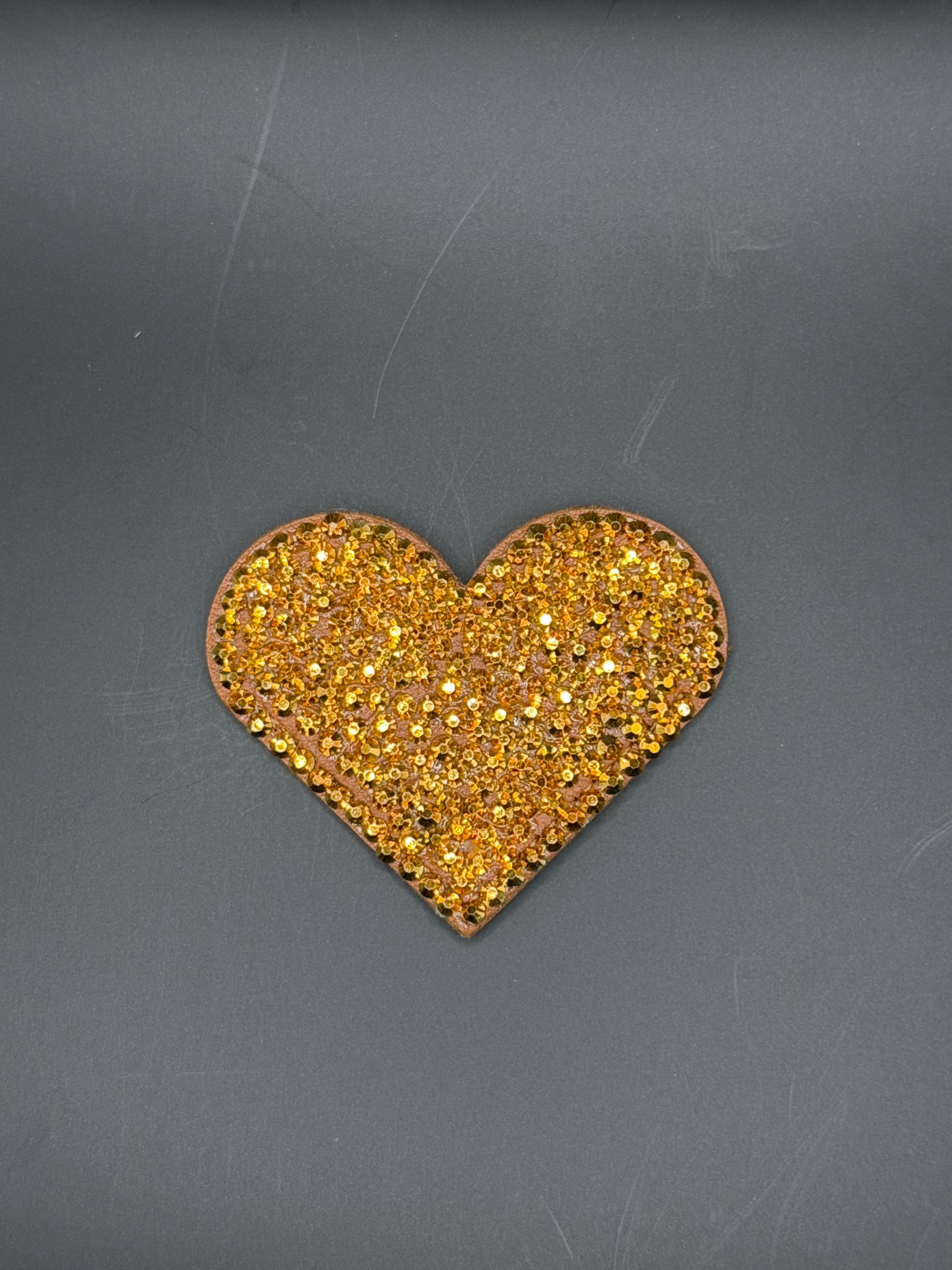 Sparkle heart bookmark
