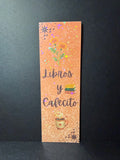 Libros y Cafecito -Spanish Bookmark