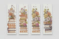 DIY Bookmark Gem Kit — Bedazzle 4 Bookmarks with Everything Included