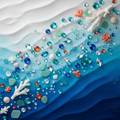 Ocean Glam DIY Gem Kit - Color Palette
